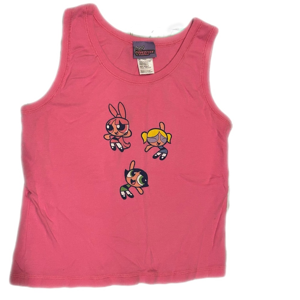 Vintage Kids Large Powerpuff Girls Tank